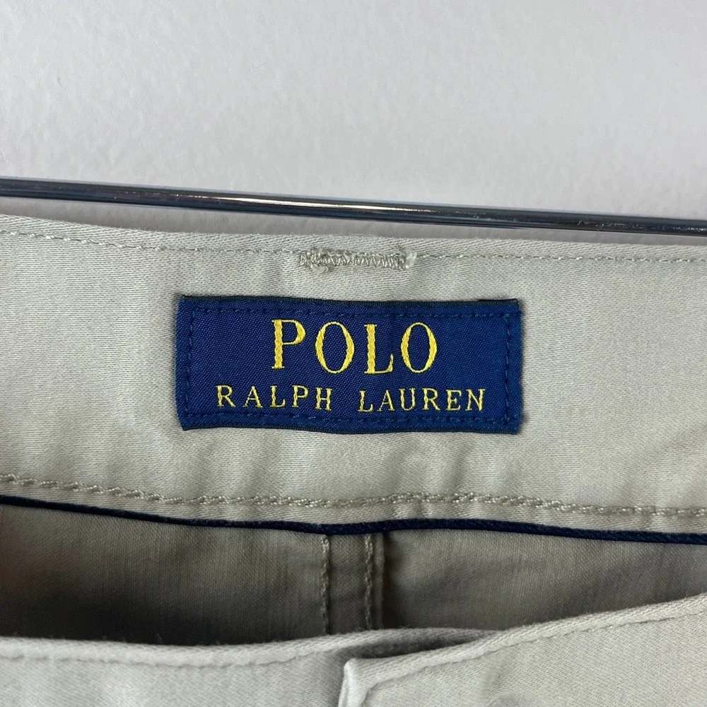 2/$30 Polo Ralph Lauren Tan Chino Pants 34x30